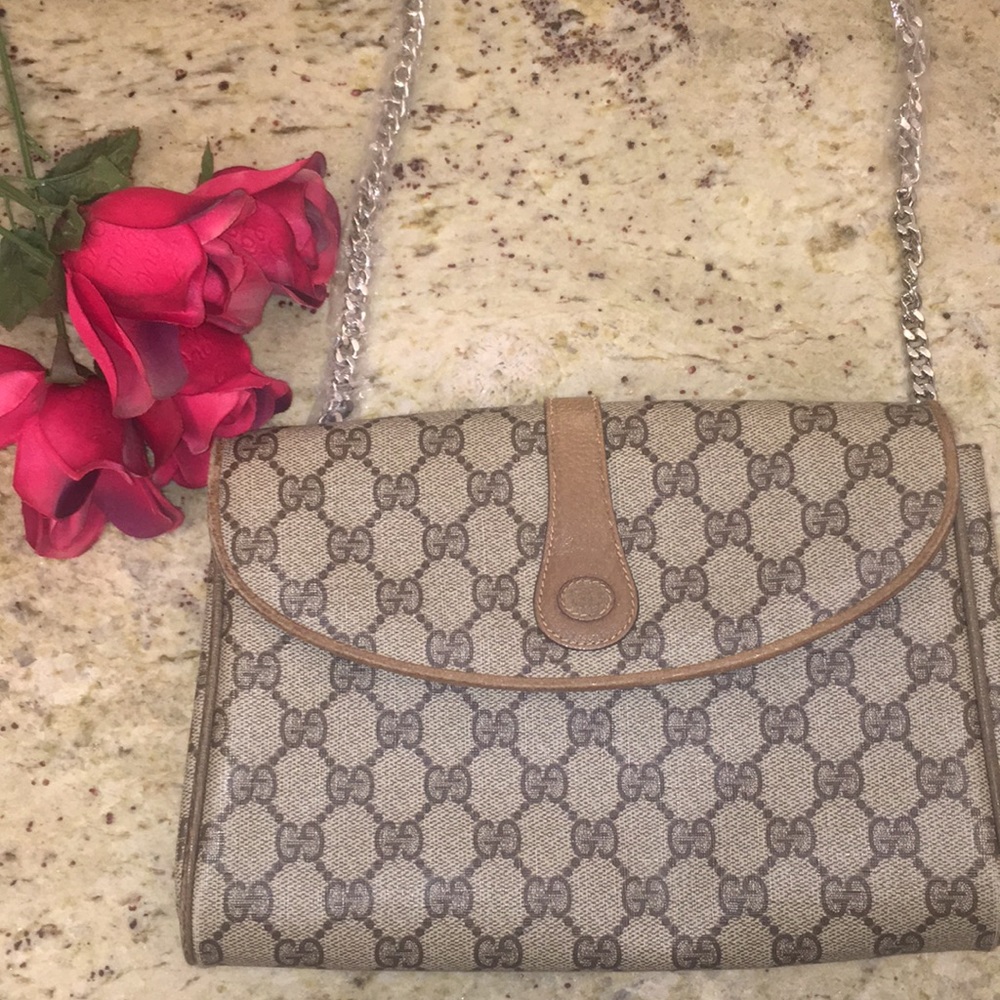 Gucci Vintage GG Monogram Purse